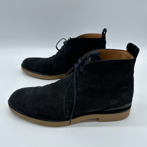 Louis Vuitton Men’s Chelsea Boot Navy Blue Suede Size 10 LV 11 US 100% Authentic - Picture 5 of 9